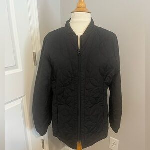 Woolrich Onyx Heather Wool Blend Quilted Jacket S M